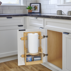 Dimensions: 10.38"W X 13.88"H X 6"DNOTE: Designed for a 36"W cabinet with butt doors, but adaptable to various other cabinet door sizes (see specs). 