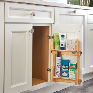 Dimensions: 10.5"W X 15.5"H X 3.13"DNOTE: Designed for vanity base cabinets with an opening greater than 12"W.>